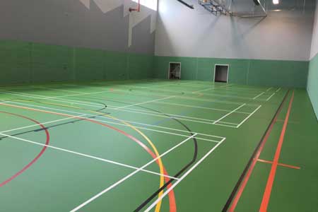 green komfort plus sports floor