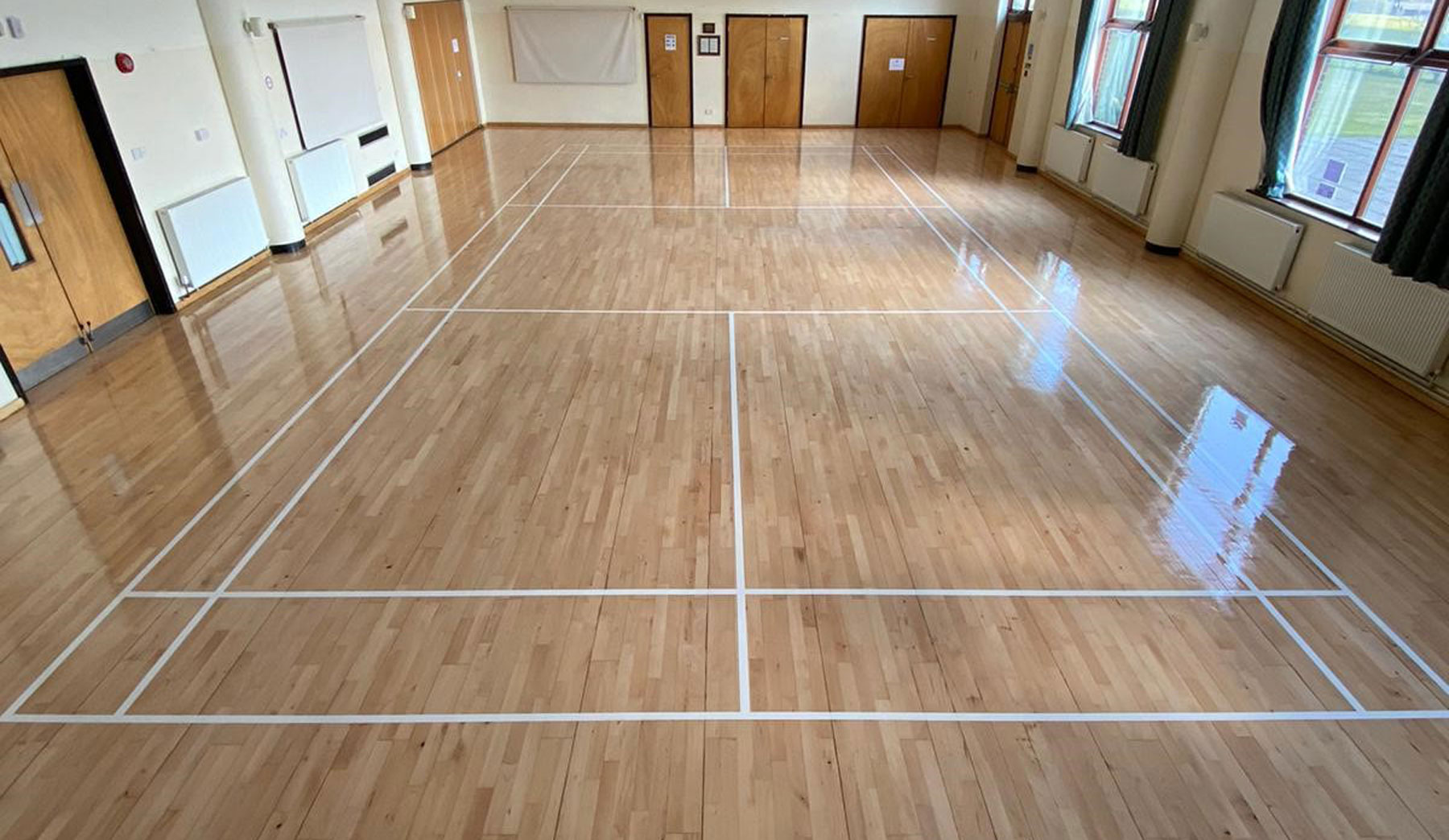 Giving Elham Village Hall the DYNAMIK touch - Dynamik Sports Floors